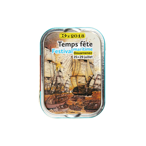 Conserve Sardines millésimées 2018 - Temps de fête Douarnenez