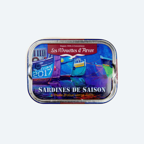 Conserve Sardines Millésimées à l'huile d'olive vierge extra - saison 2017