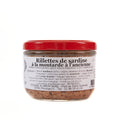 Pot en verre Rillettes de Sardine à la moutarde à l'ancienne